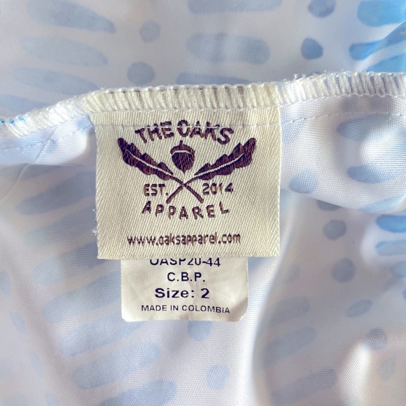 The Oaks Apparel Cap Watercolor Bubble Swimsuit - Picture 3 of 6